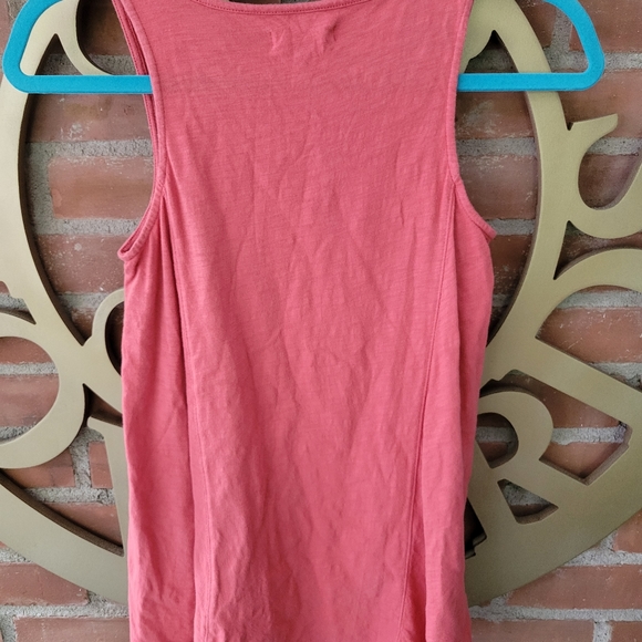 Madewell 🍉Watermelon🍉 XXS High Low Tank Top - Picture 2 of 4